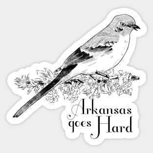 Arkansas Goes Hard Sticker